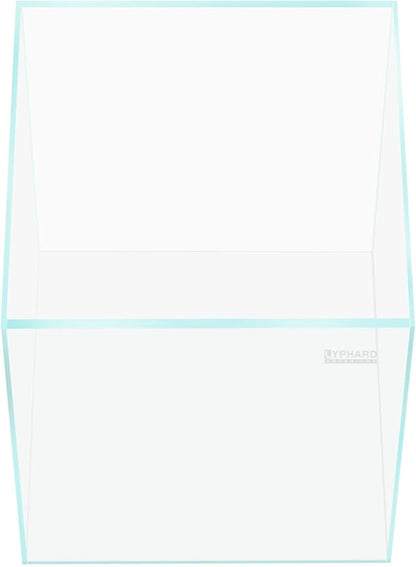 LYPHARD AQUARIUMS Rimless Aquarium 14.5 Gallon Tall Tank, Ultra Clear Low Iron Fish Tank for Betta Goldfish, L13.8×W13.8×H17.7 Glass Thickness 6mm with EVA Foam Leveling Mat