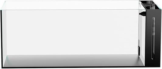 Ultra Clear Rimless Aquarium Tank Low Iron Glass Side Filtration + Anti-Jumping net (60Gal)