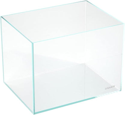 Landen 60H 30 Gallon Rimless Low Iron Aquarium Tank, 23.6" W × 17.7" D × 17.7" H (60cm x 45cm x 45cm) 8mm Thickness with Black Nano Foam Leveling mat Included