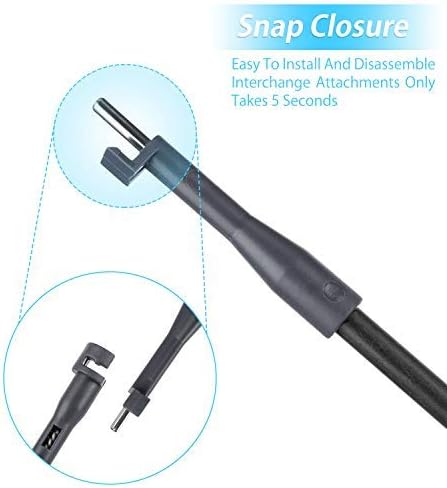 Carefree Fish 4IN1 Aquarium Cleaning Tools Long Handle Adjustable Length 18~24Inch Fish Tank Cleaner Kit Alage Scraper Scrubber Brushes Set