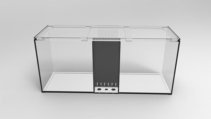 SC Aquariums 240G Starfire Aquarium 72x24x32 H 15mm Built-in Overflow