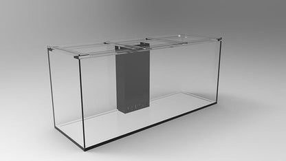 SC Aquariums 240G Starfire Aquarium 72x24x32 H 15mm Built-in Overflow