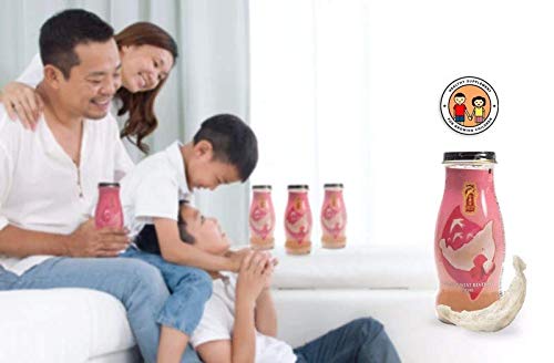 Golden Nest Premium Bird Nest Drink, Swallow Bird Nest 100% Natural - Made in USA, (燕窩) 12 bottles x 240 ml (8oz) (Lychee)