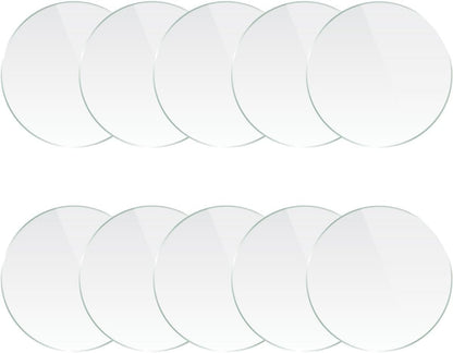 Double Sided 3m Adhesive Sticky Pads - 7 cm - 10 Pack - Strong Adhesive for Suction Cup Cat Toys - Compatible with Interactive Bird Simulation Toys - Suction Cup Sticky Pad Replacement