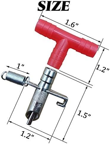 TIHOOD 30PCS Automatic Rabbit Nipple Drinker Feeder Mouse Rabbit Waterer Bunny Rodent Poultry Watering System