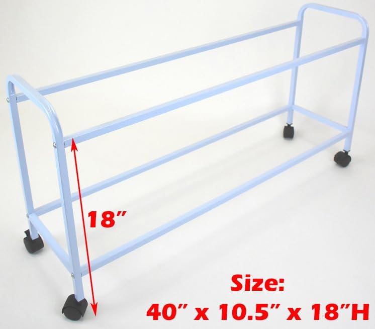 Extra Large 38"x11"x15"H Stackable Breeder Bird Flight Triple Cage Side Breeding Nest Box Door Double Removable Center Dividers with Removable Rolling Stand