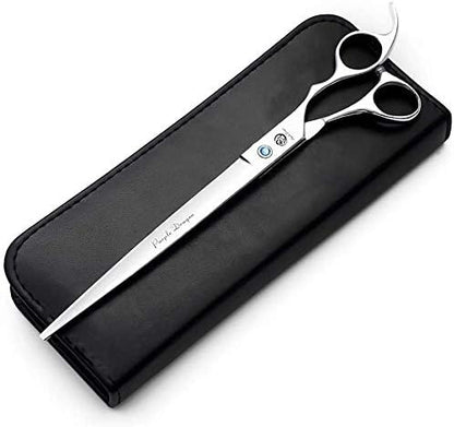 Purple Dragon 5"/5.5"/6"/6.5"/7"/7.5"/8"/9"/10" Sharp Edge Hair Cutting Shears Pet/Puppy/Cat Grooming Scissors with Bag - Perfect for Barber or Dog Groomer