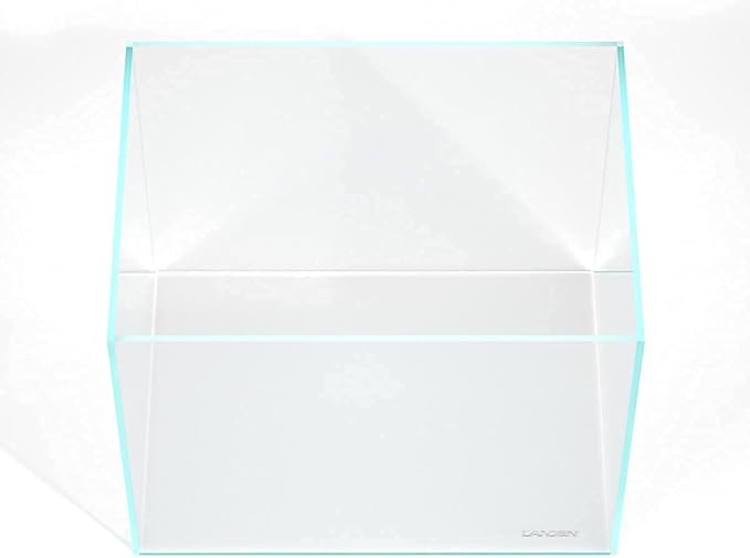 Landen 60P 23 Gallon Rimless Low Iron Aquarium Tank, W23.6×D15.7×H15.7 in(60x40x40cm) 8mm Thickness