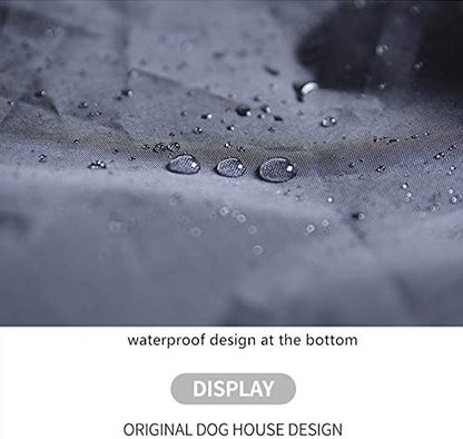 Aidou Dog Car Seat Booster for Small to Large Dogs & Cats, Safety Seat with Storage & Dual-use for Car & Home (Medium Pink)