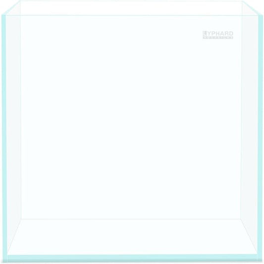 LYPHARD AQUARIUMS Rimless Aquarium 14.5 Gallon Tall Tank, Ultra Clear Low Iron Fish Tank for Betta Goldfish, L13.8×W13.8×H17.7 Glass Thickness 6mm with EVA Foam Leveling Mat