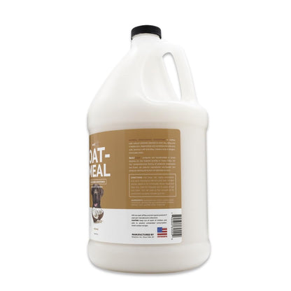 Bark2Basics Oatmeal Conditioner, Gallon - Natural Ingredients, Moisturizing, Hydrating, Crafted with Colloidal Oatmeal, Relieves Dry Itchy Irritated Skin, Coconut Fragrance