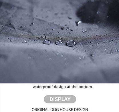 Aidou Dog Booster Seat for Small to Large Dogs & Cats, Pet Travel Safety Seat with Storage & Dual-use Car & Home Bed (Small Pink)