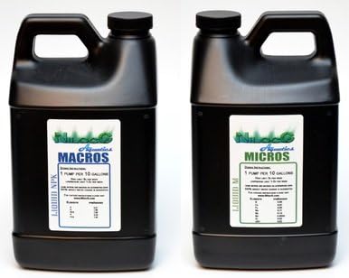 NilocG Aquatics Liquid Refill Set - 2 Liters, Aquarium Plant Dosing, Aquarium Fish Tank Nutrient Dosing