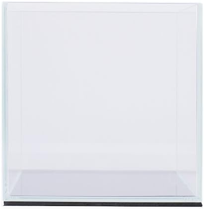 Ultum Nature Systems Ultra Clear Rimless Aquarium - Low Iron Glass Fish Tank with 45° Mitered Edges, 5mm-12mm Thick, Leveling Mat Included (16C, Cube, 1 Gallon)