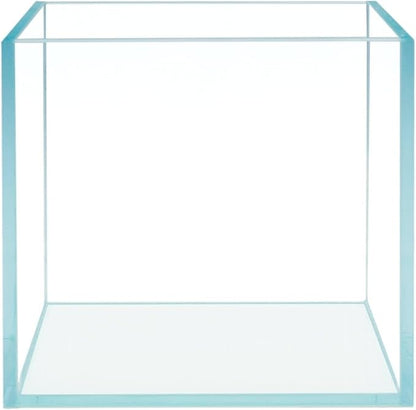 Cube Rimless Frameless Extra Clear All Glass Aquarium, Low Iron Glass Tank, 5mm Glass, White Leveling Mat Included, w/Lids Options