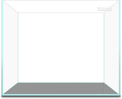LYPHARD AQUARIUMS 3.5 Gallon Rimless Aquarium, Ultra Clear Low Iron Nano Fish Tank for Betta Shrimp, L15×W5.5×H9.8 Glass Thickness 5mm with EVA Foam Leveling Mat