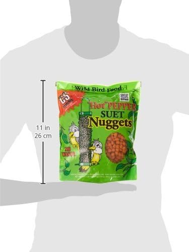C&S Hot Pepper Suet Nuggets 27 Ounces