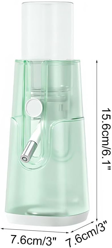 DONGKER Guinea Pig Water Bottle,120ml No Drip Small Animal Water Dispenser for Rabbit Hamster Rat Ferret Kitten Chinchilla Guinea Pigs Squirrel
