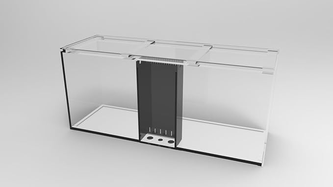 SC Aquariums 240G Starfire Aquarium 72x24x32 H 15mm Built-in Overflow