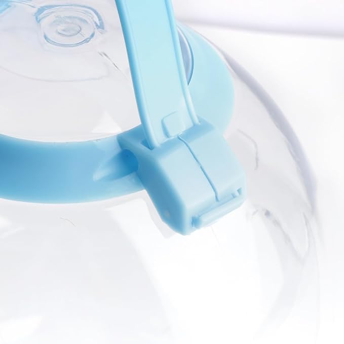 Pigeon Water Dispenser Feeder, 2L Water Pot Container with Handle for Pigeon Chicken Parrot Duck Poultry (Colors May Vary)