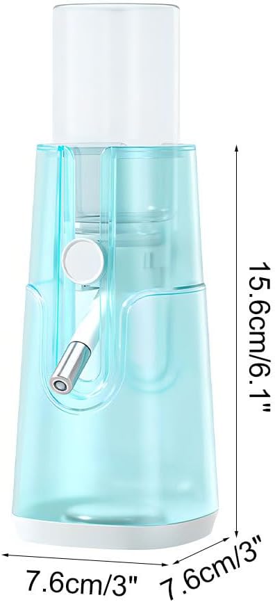 DONGKER Guinea Pig Water Bottle,120ml No Drip Small Animal Water Dispenser for Rabbit Hamster Rat Ferret Kitten Chinchilla Guinea Pigs Squirrel