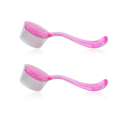 2Pcs Hamster Brush and Comb, fit Guinea Pig, Ferrets, Rats, Chinchilla, Bunny - Pink