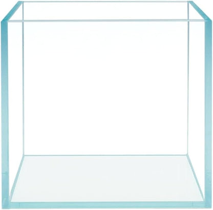 Cube Rimless Frameless Extra Clear All Glass Aquarium, Low Iron Glass Tank, 5mm Glass, White Leveling Mat Included, w/Lids Options
