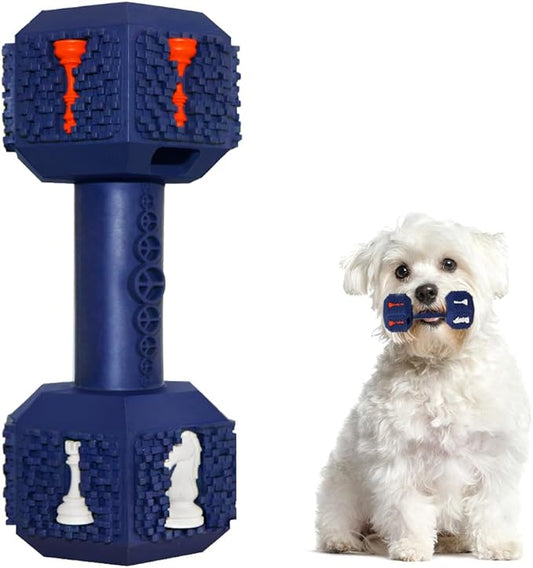 Dog Chew Toys for Aggressive Chewers,Food Grade Non-Toxic Dental Pet Toy,Tough Durable Indestructible Dog Toys for XSmall Dogs.Blue（5IB-8IB）