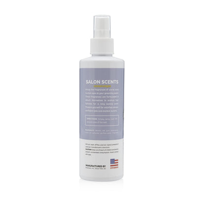 Bark2Basics Salon Scents Pet Grooming Cologne - 8 oz, Natural Professional Perfume for Dogs and Cats, Long Lasting, Deodorizing, Made in The USA (Lavender Chamomile)