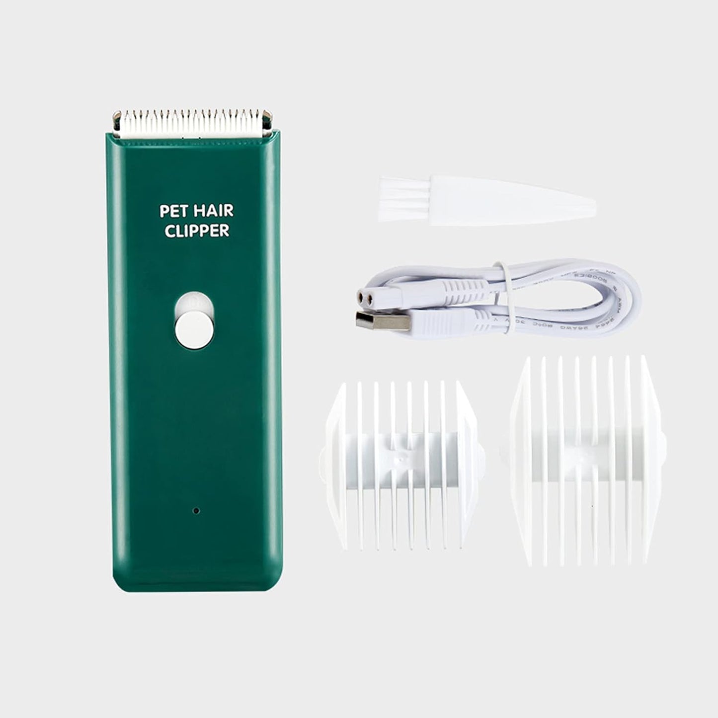 Dog Cat Home Hair Waterproof Clipper Portable Electric USB Rechargeable Pet Grooming Tools Low Noise Shaver Cordless Trimmer for Small and Large Pets