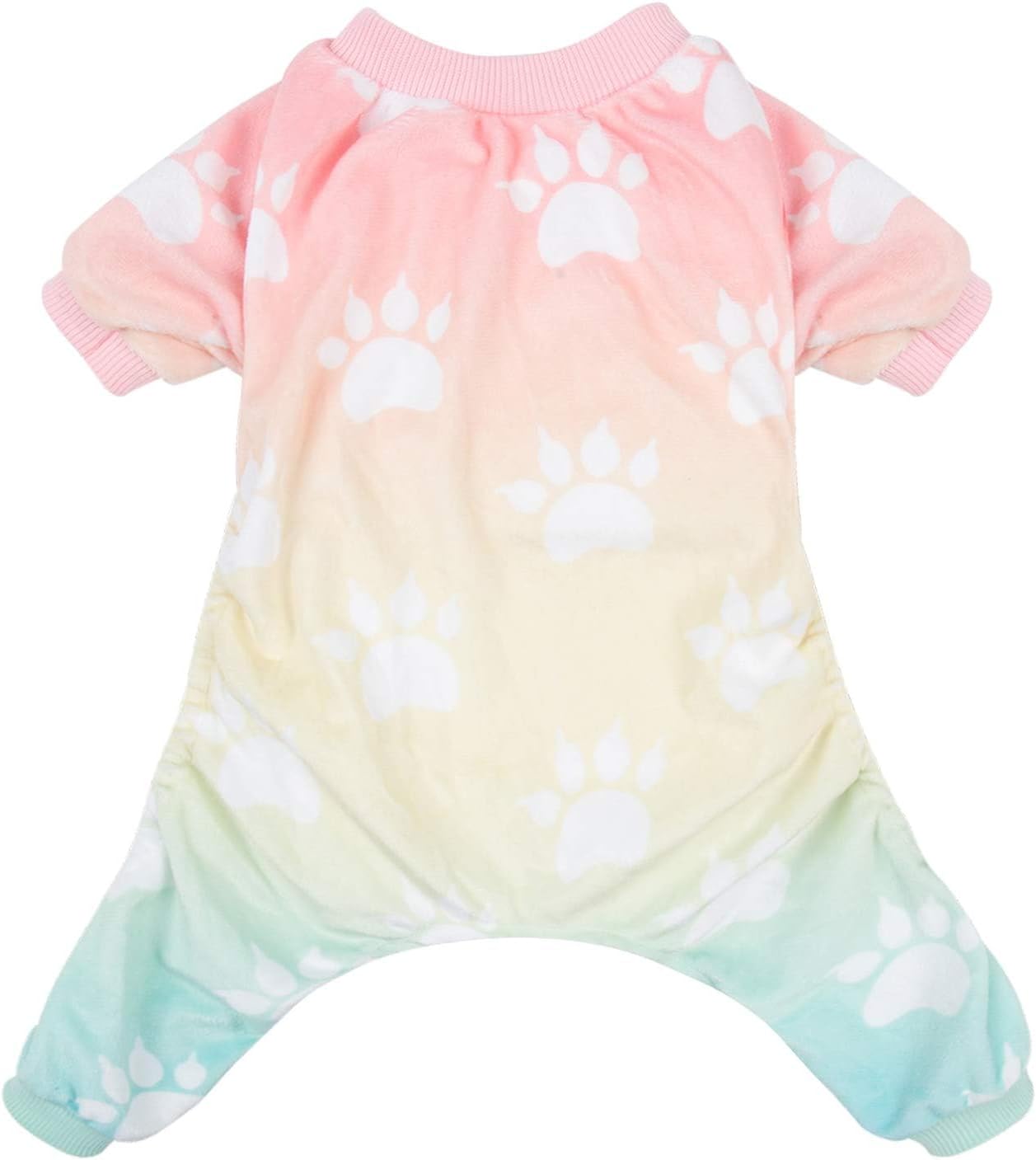 CuteBone Small Dogs Outfit Soft Puppy Onesies Pjs Dog Pajamas Pet Coat Cat Apparel Comfy Doggie Jumpsuit Bodysuit for All Seasons P09XS