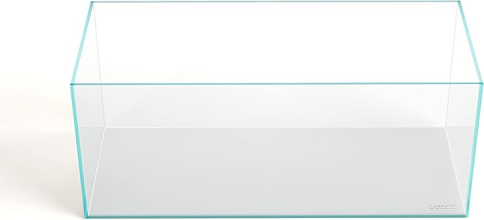 Landen 120P 72.2 Gallon Rimless Low Iron Aquarium Tank, W47.2 × D19.7 × H19.7 (120x50x50cm) 12mm Thickness with Black Nano Foam Leveling mat Included