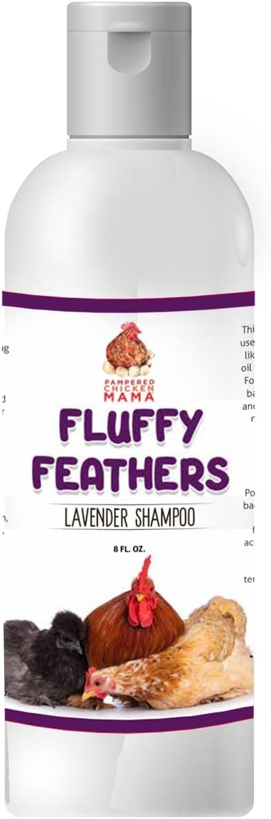 Feather Shampoo for Chickens | Bird Shampoo for Cockatiels, Cockatoo, Parrots: Poultry Conditioner & Baby Chicken Supplies, Gamefowl Supplies for Clean Feathers (Lavender)