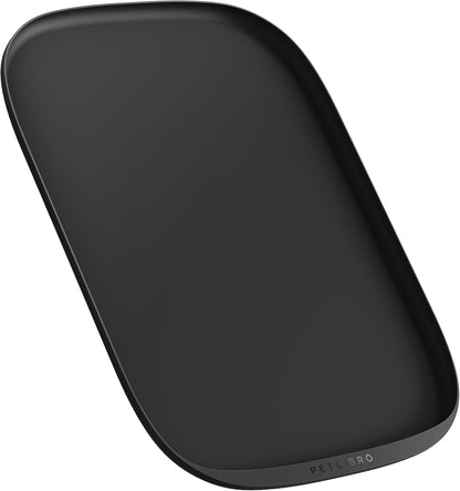 PETLIBRO Dog Food Mat, Silicone Non-Slip Waterproof Cat Food Mat for Feeder & Fountain & Bowl, Dog Bowl Mats with Raised Edge Spill Protection Floor, Extra Large Cove Feeding Mat for Pet 22''x16.5''