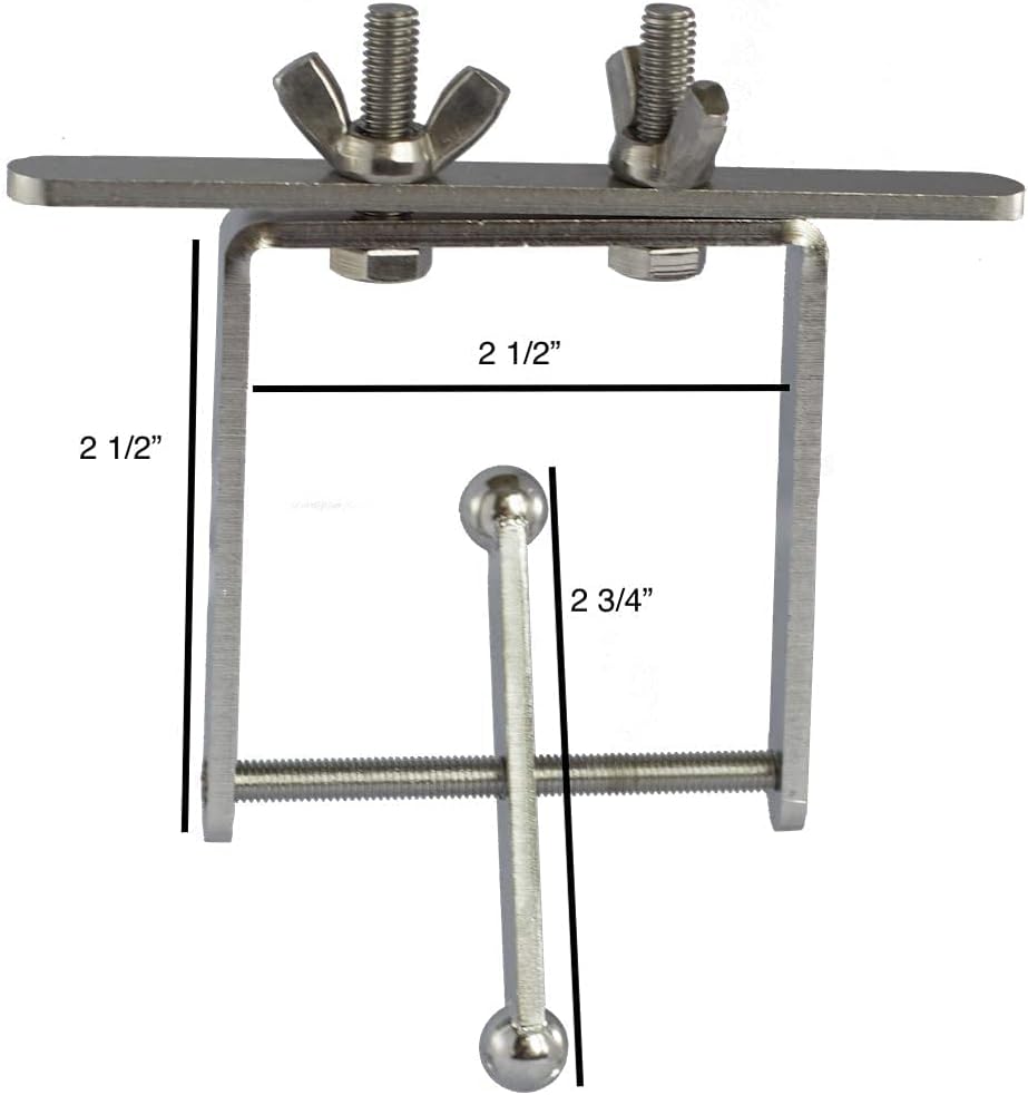 Stainless Steel Spinner Bird Toy with Traveling Spinner | Durable Puzzle Enrichment Toy | Spinner Toy for Medium to Large Birds Like Cockatoos, Parrots, Macaws, Parakeets | Bird Cage Accessories