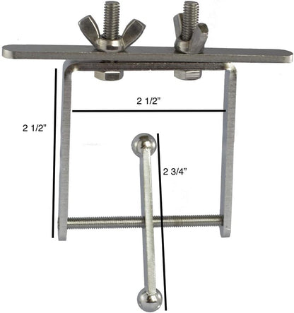 Stainless Steel Spinner Bird Toy with Traveling Spinner | Durable Puzzle Enrichment Toy | Spinner Toy for Medium to Large Birds Like Cockatoos, Parrots, Macaws, Parakeets | Bird Cage Accessories