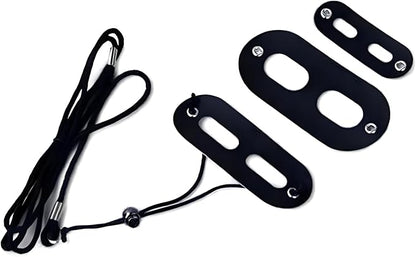 Bearded Dragon Leash and Harness Set,Lizard Leash Bearded Dragon，3 Size Pack Adjustable Small Animal Harness for Reptile and Small Pet(Old Black)