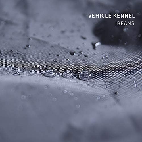 Aidou Dog Booster Seat for Small to Large Dogs & Cats, Travel Safety Seat with Storage & Dual-use for Car & Home (Medium Red Stripe)