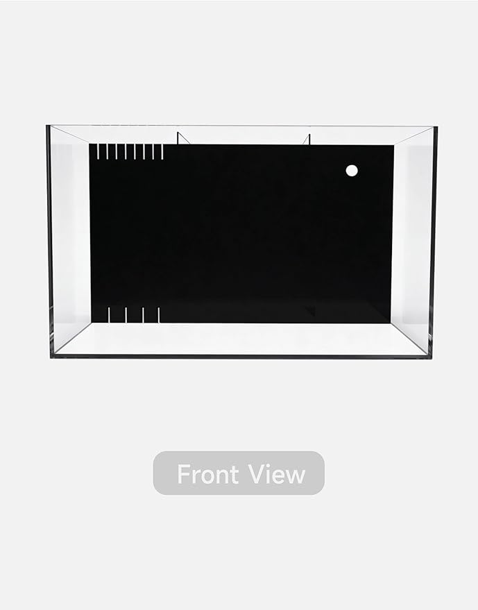 24 Gallon All in One Aquarium, Starfire/Low Iron Glass, Return Pump Included, Ready to get Wet!