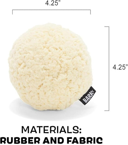 Barkbox Potato 2-in-1 Dog Toy - Tough Plush Squeaky Chew Toy for Large Dogs | Large