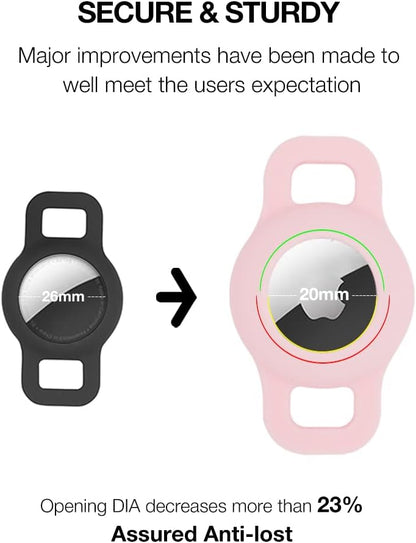 Cat Collar Holder for Airtag, Cat & Small Dog Harness Case for Air Tag