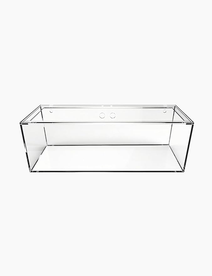 150-3GO Gallon Starfire Aquarium w/Center Overflow 60x24x24 H 12mm Ghost Overflow