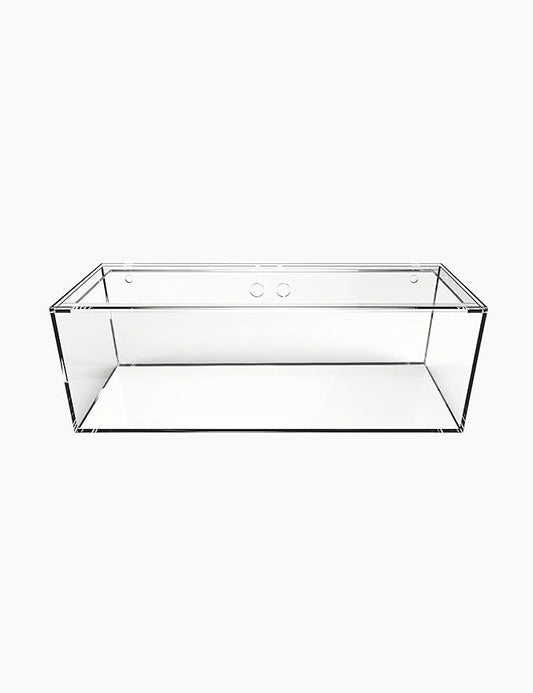 150-3GO Gallon Starfire Aquarium w/Center Overflow 60x24x24 H 12mm Ghost Overflow