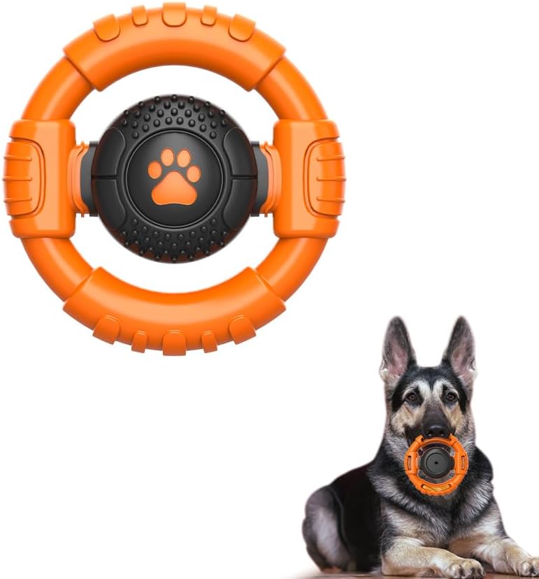 Dog Toys for Aggressive Chewers Large Medium Small Breed Indestructible Durable Tough Dog Chew Toys to Keep Them Busy Nylon Rubber Interactive Dog Toys