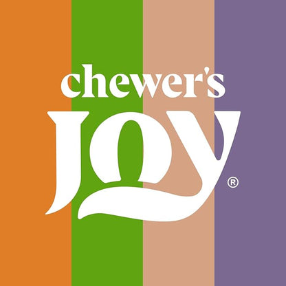 Chewer's Joy Wet Dog Food Variety Pack – 4 Flavors: Beef & Chicken, Chicken & Salmon, Chicken & Rice or Beef & Vegetables – Natural Pâté – High Protein – Complete Nutrition (3oz) – Pack of 24