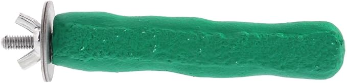 Sweet Feet and Beak Comfort Grip Safety Perch for Bird Cages - Pedicure Perch for Birds to Keep Nails and Beaks in Top Condition - Safe Easy to Install Bird Cage Accessories - X-Small 4.5"