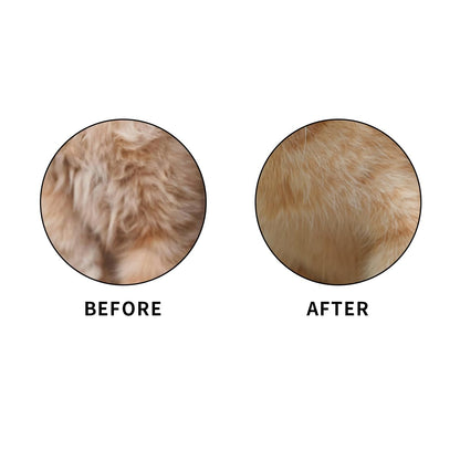 2PCS Cat Comb Dog Hair Comb，Pet Grooming Cleaning Comb，Pet Hair Removal Tool with Release Button