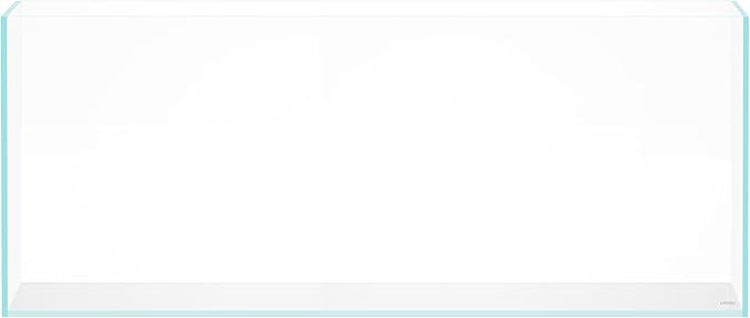 LANDEN 90L Series 19.37 Gallon Rimless Low Iron Aquarium Long Fish Tan Aquarium Tank, W35.43×D11.81×H11.42 in (90×30×30cm) 8mm Thickness with Black Nano Foam Leveling mat Included