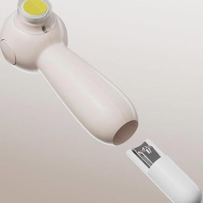 Parrot Beak Trimmer | Noiseless Rechargeable Beak Trimmer - Gentle Grooming Tool, Nail Trimming Machine with 6 Grinding Heads for Budgerigars