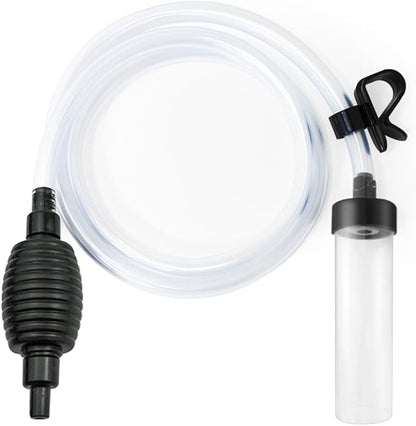 5ft-S Aquarium Siphon Vacuum Cleaner for Fish Tank Cleaning Gravel & Sand
